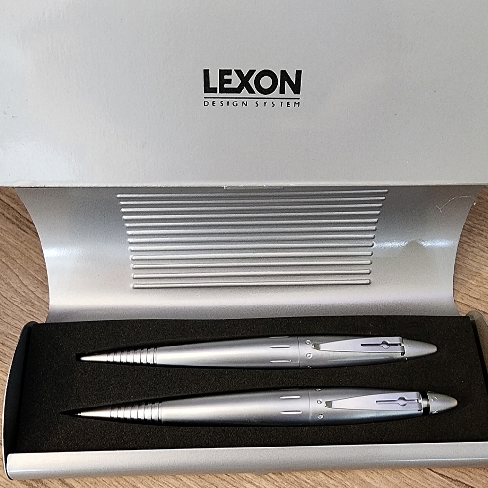 Lexon Missile pen and pencil set